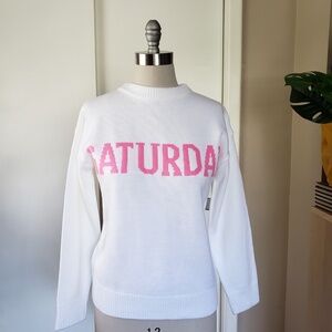 Saturday Sweater Size Small NEW!